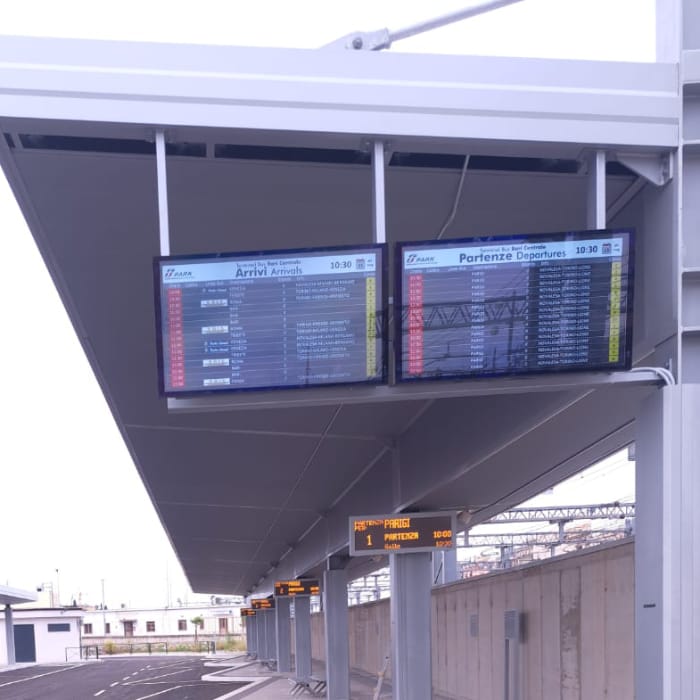 Display fermata autobus
