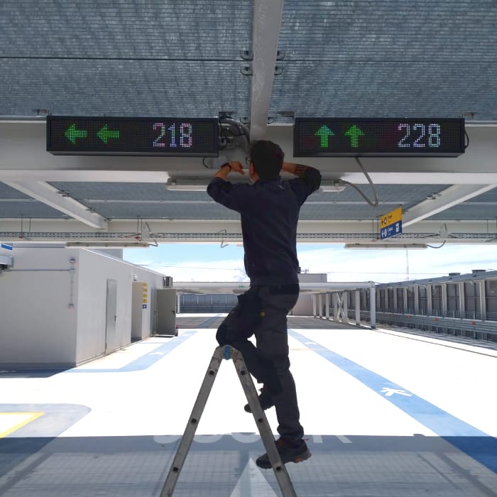 Installazione pannelli