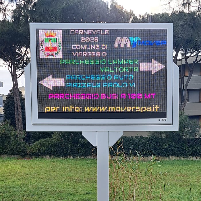 Ledwall Viareggio